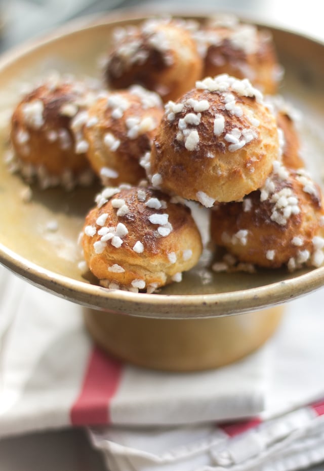 chouquettes - French cream puffs