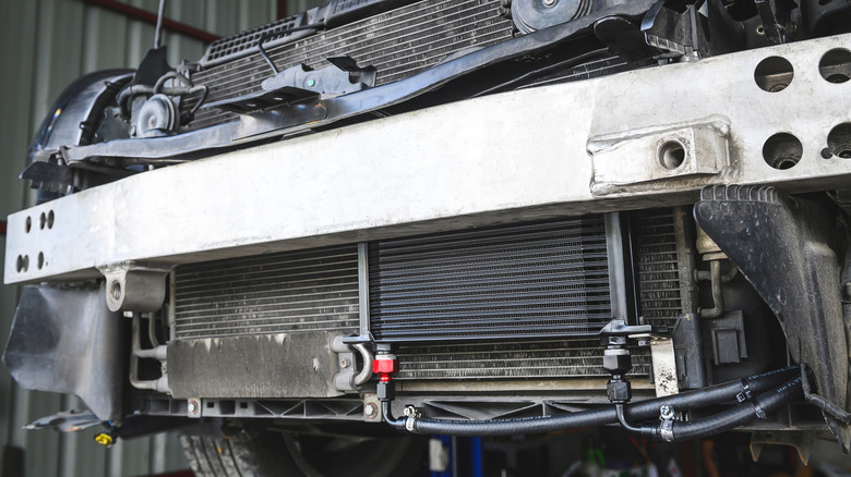 Car transmission cooler radiators.