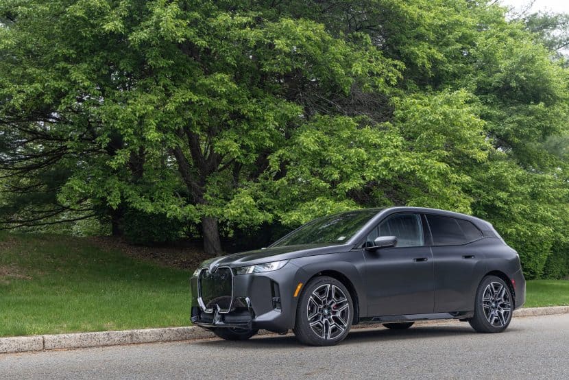 2026 BMW iX in Frozen Deep Grey