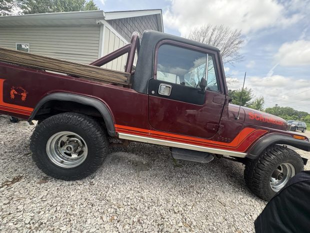 No Reserve: 1982 Jeep CJ-8 Scrambler 5-Speed Project