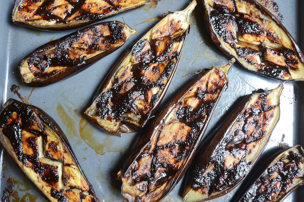 Glaze and broil