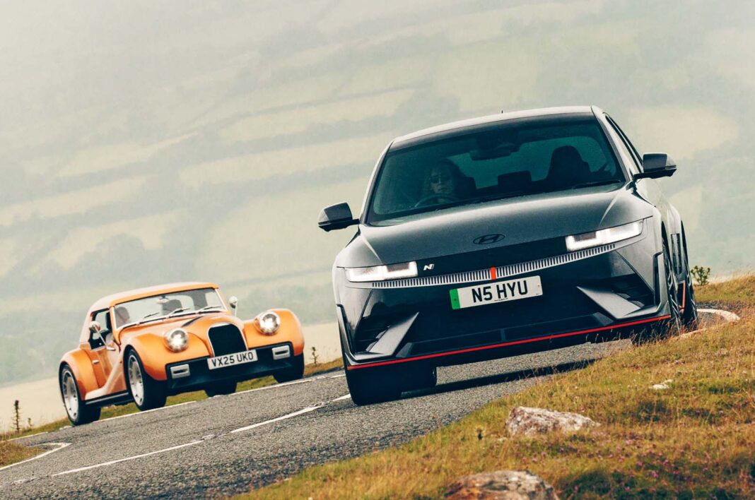 Beauty and the beast: Morgan Supersport vs Hyundai Ioniq 5 N