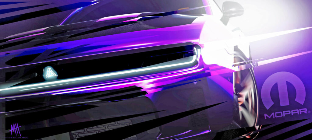  Dodge Has Something Loud Planned For SEMA And It’s Wearing Purple