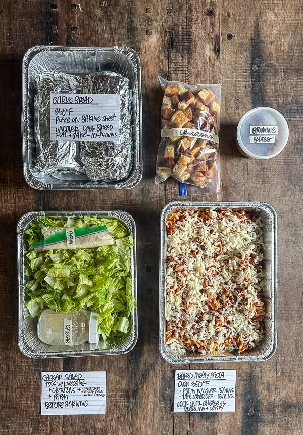 Meal Train Food- a meal to go by Tracy Benjamin of Shutterbean.com