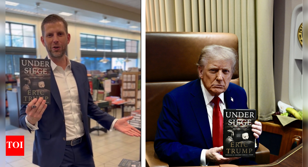 ‘Did Israel proofread it first?’: Donald Trump’s son trolled after signing books in ’empty’ store