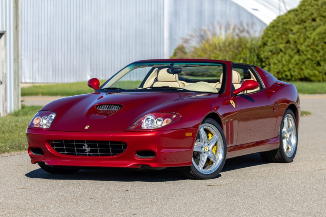 1,800-Mile 2005 Ferrari 575 Superamerica GTC for sale on BaT Auctions – ending November 19 (Lot #219,836)