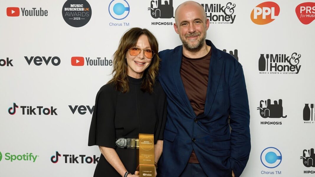 Jody Gerson vows to ‘protect human songwriters’ in the age of AI, as UMPG boss accepts International Executive of the Year honor at MBW’s Music Business UK Awards