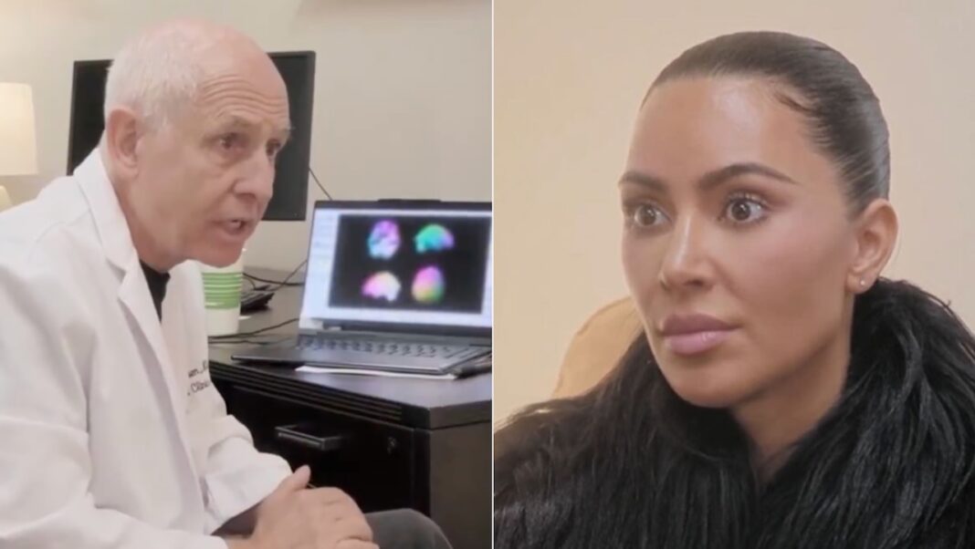 Kim Kardashian Shocked to Learn She Has “Low Activity” in Her Brain