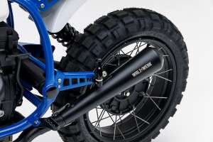 The WalzWerk X-Plorer is a modified BMW R100GS