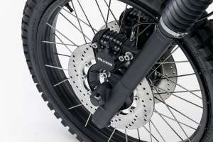 The WalzWerk X-Plorer is a modified BMW R100GS