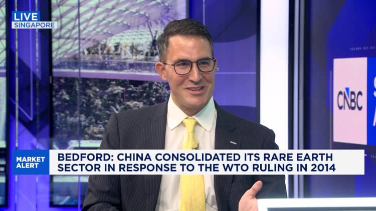 Beijing's leverage over rare earth underpins a certain level of stability between U.S. and China