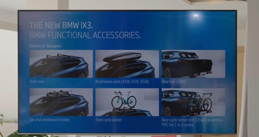 BMW IX3 ACCESSORIES BMW IX3 ACCESSORIES