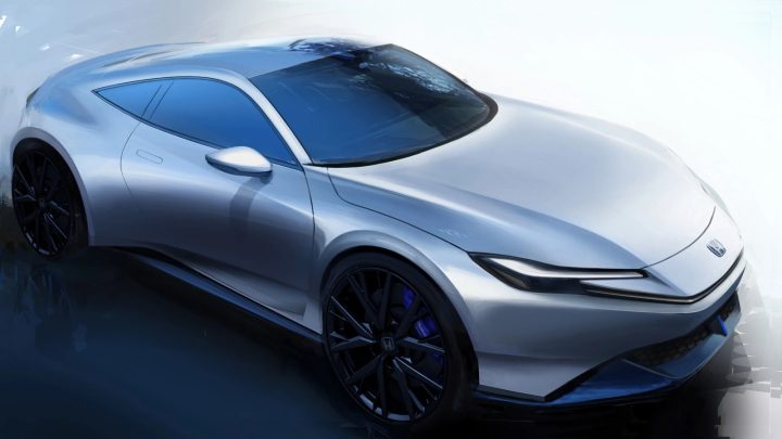 Honda Prelude Design Sketch Render