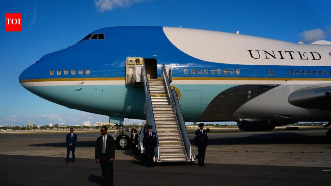 Trump’s plane makes U-turn: US President’s flight to Davos returns midair — what went wrong?