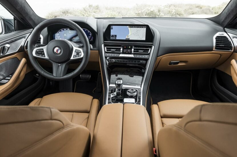 The interior of the ALPINA B8 Gran Coupe
