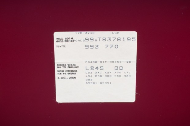 Original-Owner, 8k-Mile 1996 Porsche 911 Turbo