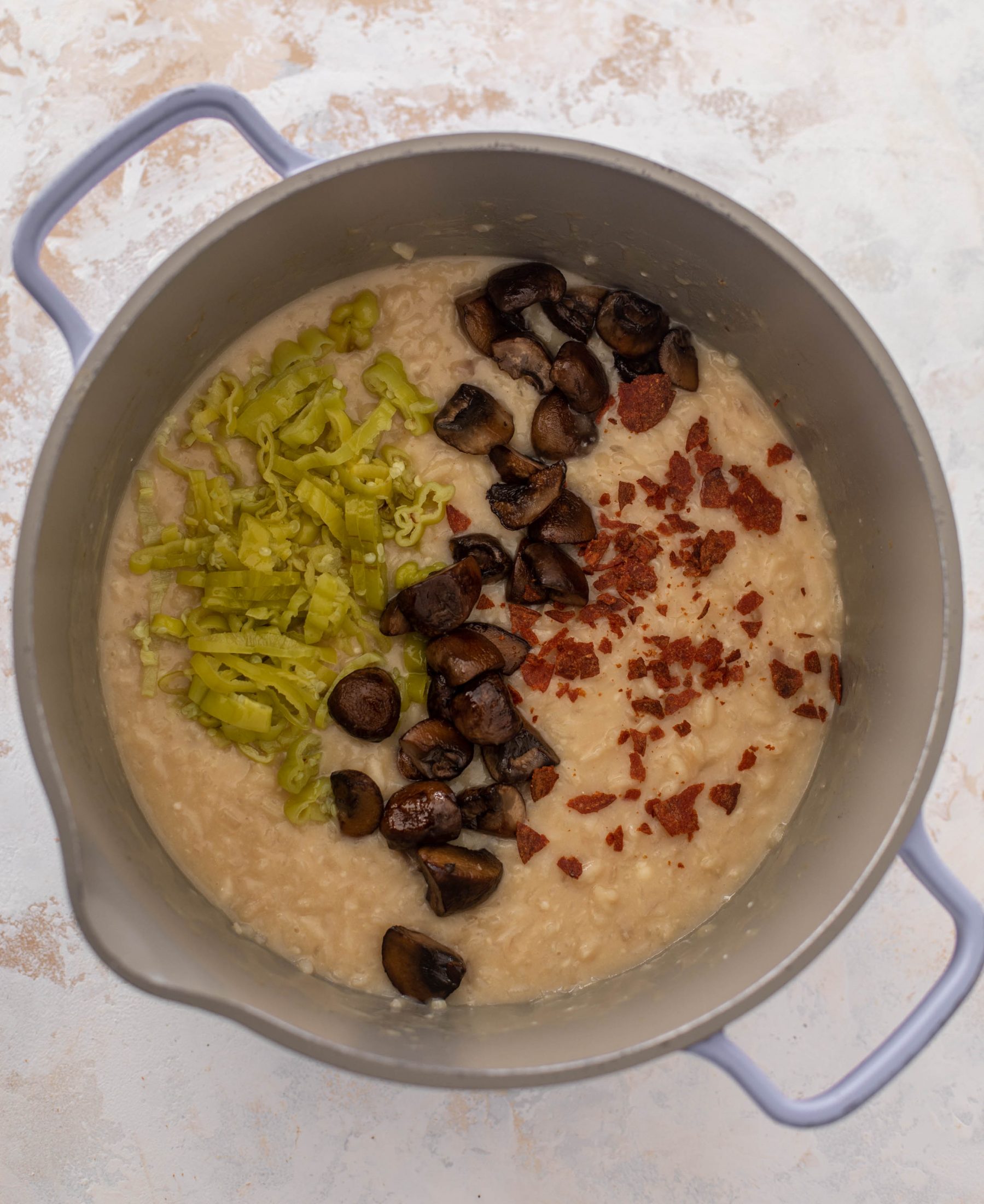 pizza supreme risotto