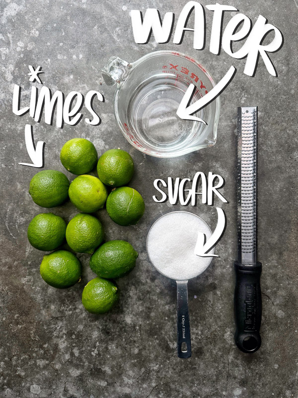 Homemade Sparkling Limeade with fresh lime juice and simple syrup. A bright, sweet-tart citrus drink and easy dupe for Sol Food sparkling limeade.