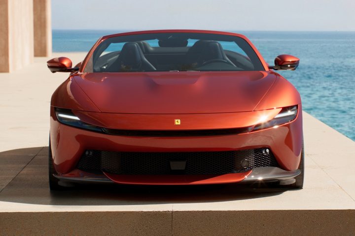 Ferrari Amalfi Spider Front View