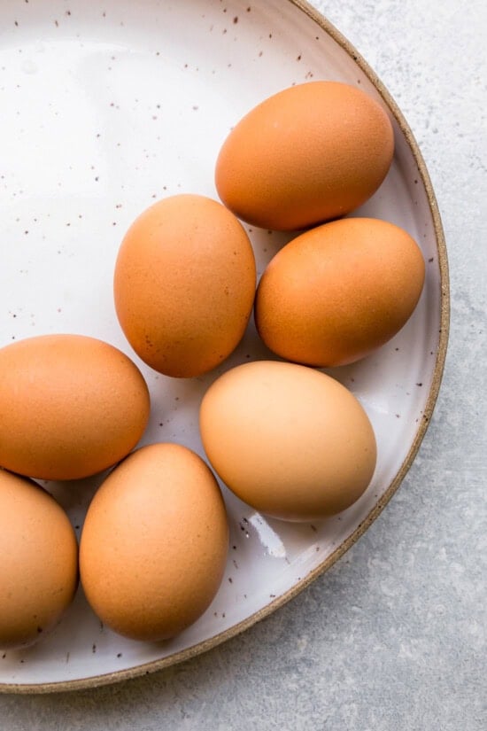 Make hard boiled eggs.