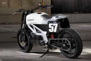 Suzuki SV650 street tracker by Stoker Motorcycles