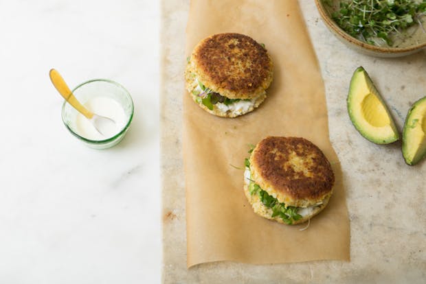 Ultimate Veggie Burger with Chickpeas