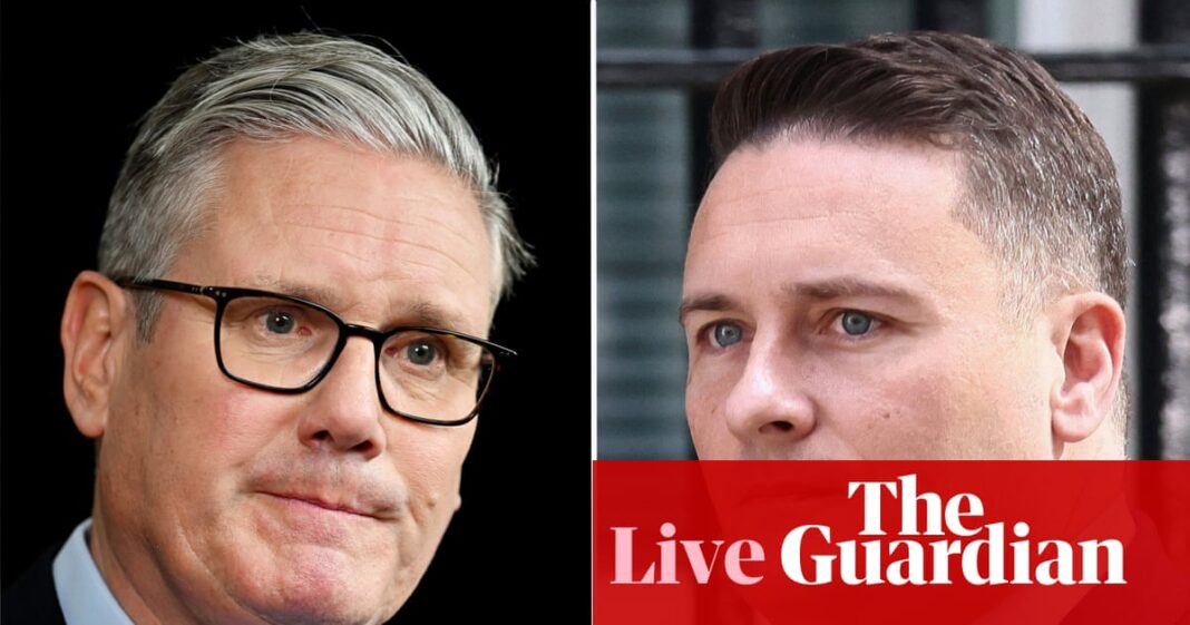 Streeting allies claim more MPs asking Starmer to resign, as No 10 says health secretary has PM’s full confidence – UK politics live | Politics