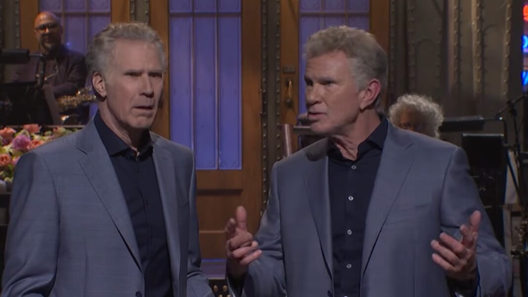 Will Ferrell’s SNL Monologue Hijacked by Doppelgänger Chad Smith