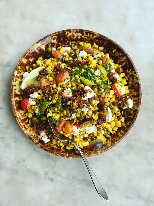 Chili Crisp Corn