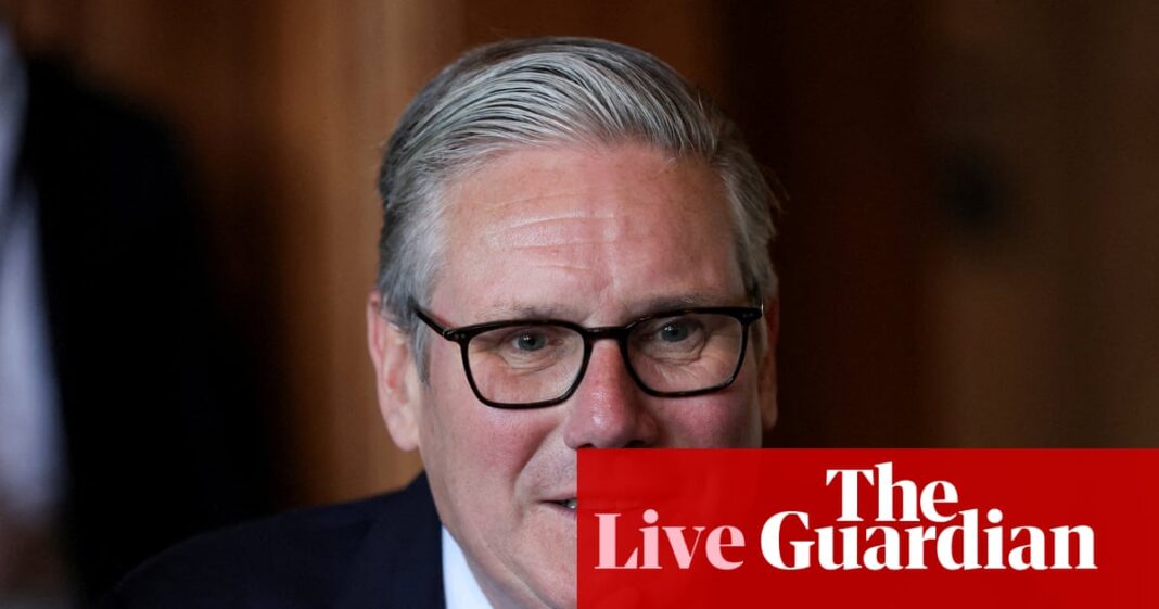 Starmer expected to announce departure on Monday as growing numbers of MPs back Burnham for PM – UK politics live | Politics