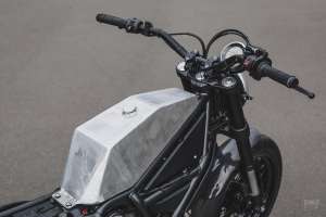 A Ducati Scrambler motorcycle kit from Bad Winners