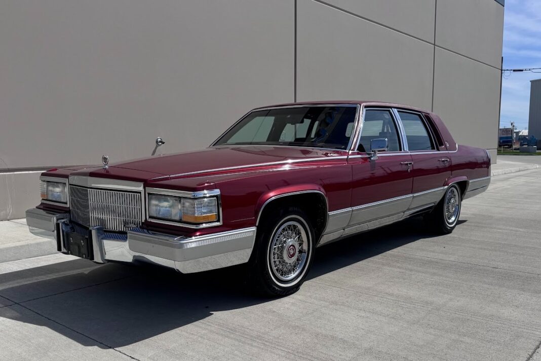45k-Mile 1991 Cadillac Brougham d’Elegance for sale on BaT Auctions – ending July 13 (Lot #251,977)