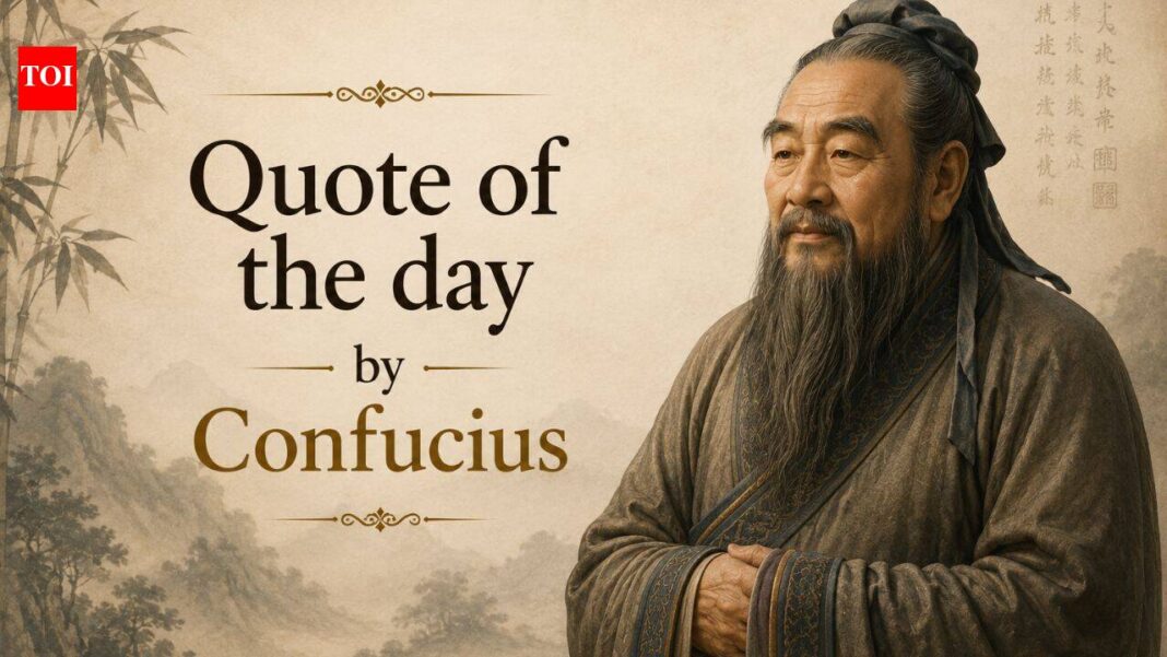Quote of the day by Chinese philosopher Confucius: “Attack the evil that is within yourself, rather than attacking…” | World News