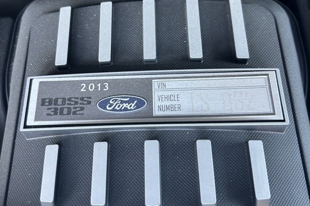 1,600-Mile 2013 Ford Mustang Boss 302 Laguna Seca