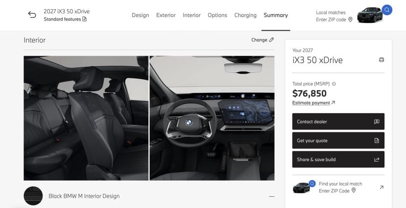 2026 BMW IX3 CONFIGURATOR 00 2026 BMW IX3 CONFIGURATOR 00