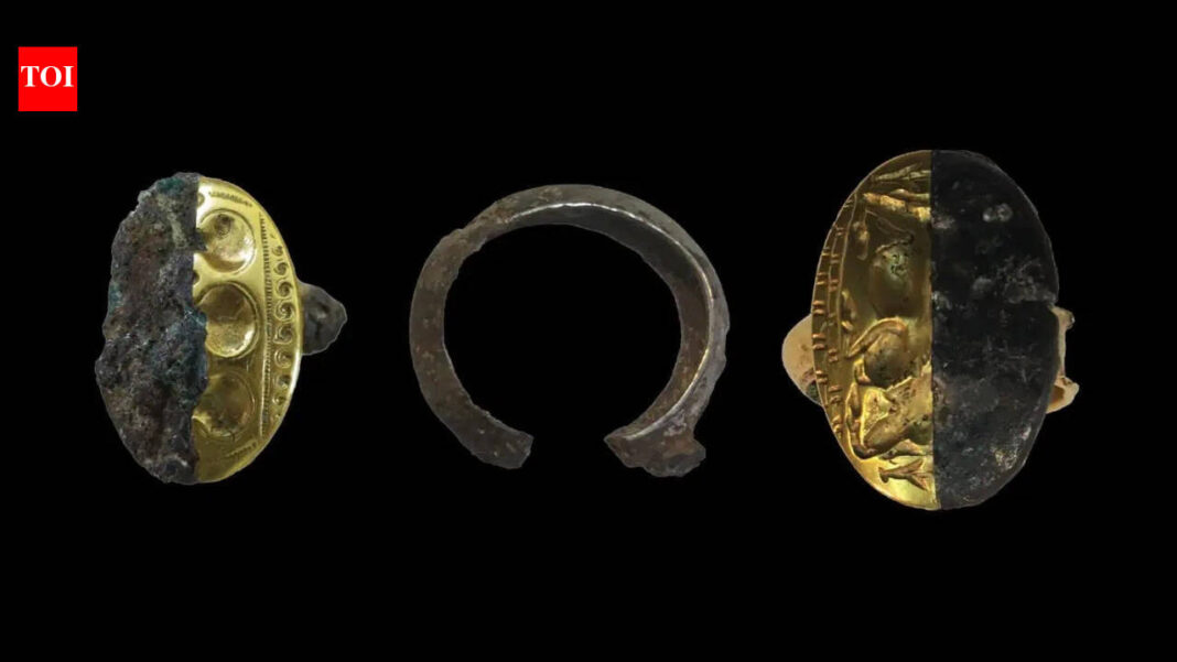 Ancient Greek elites wore jewellery made from metal that fell from space; scientists identified meteorite iron in 3,000-year-old rings | World News