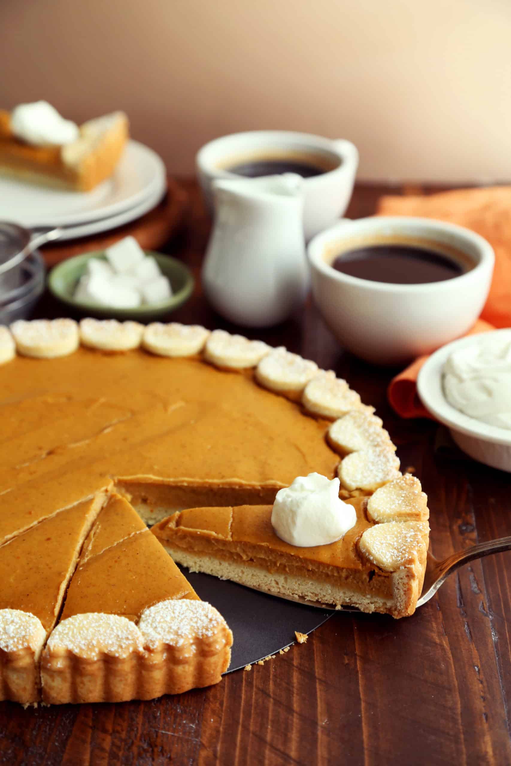 pumpkin tarte a la bouillie