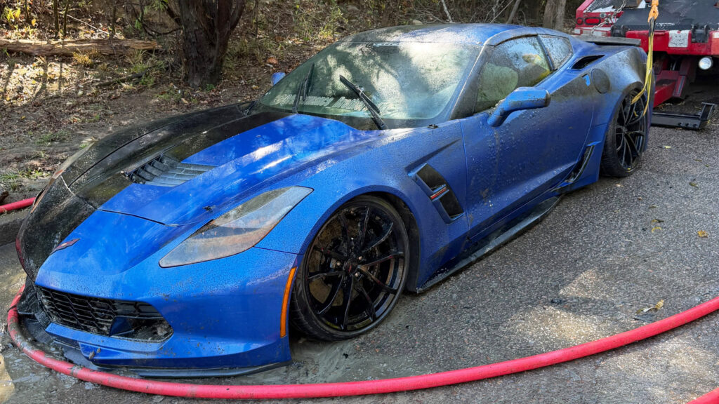 Believe It Or Not, This Stolen C7 Corvette Spent Years Underwater